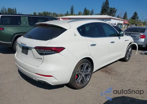 2021 Maserati Levante S Luxury z USA, uszkodzony, nr VIN ZN661YUL5MX363027